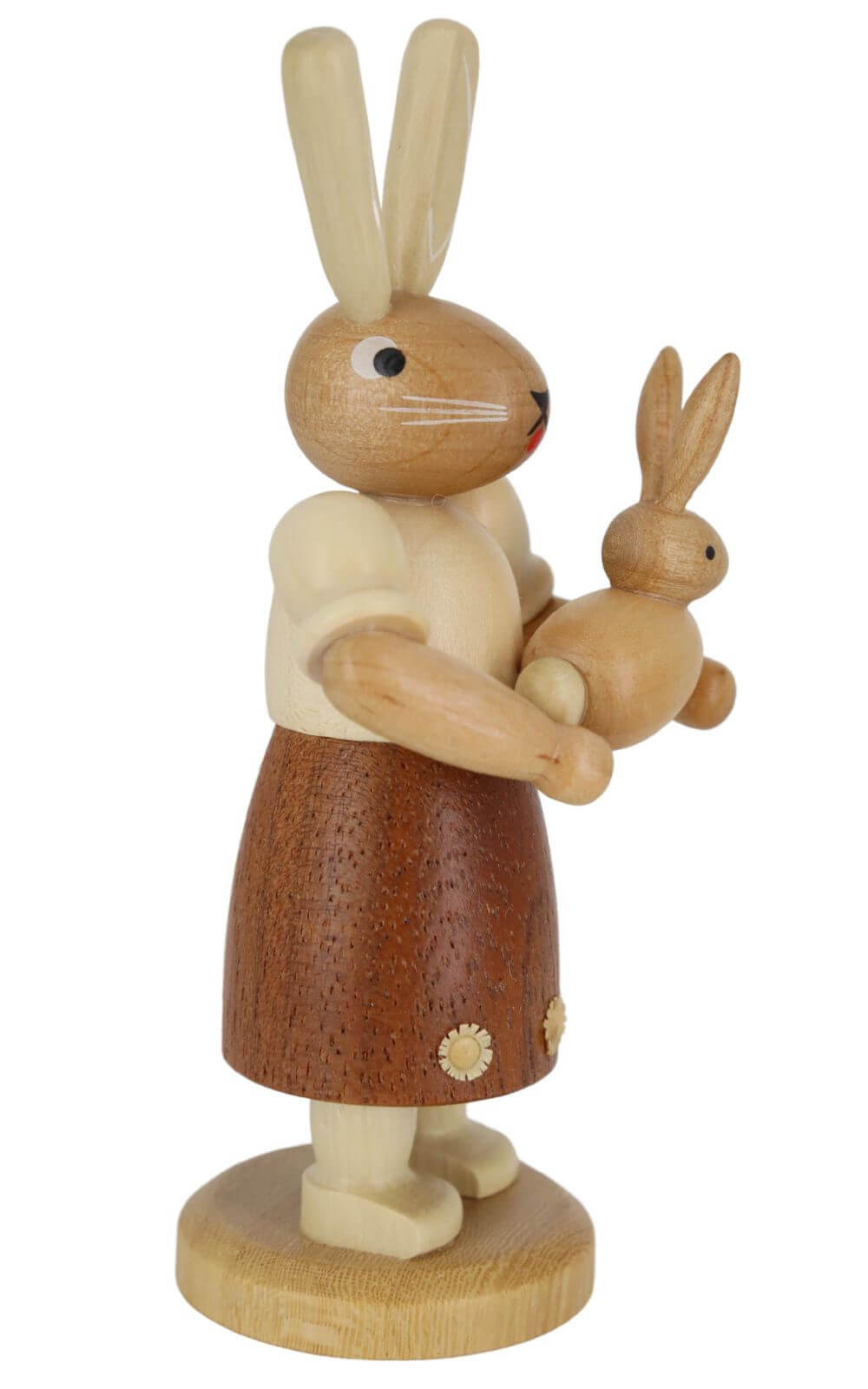 Easter bunny Mother bunny with child, 11 cm by Müller Kleinkunst_3