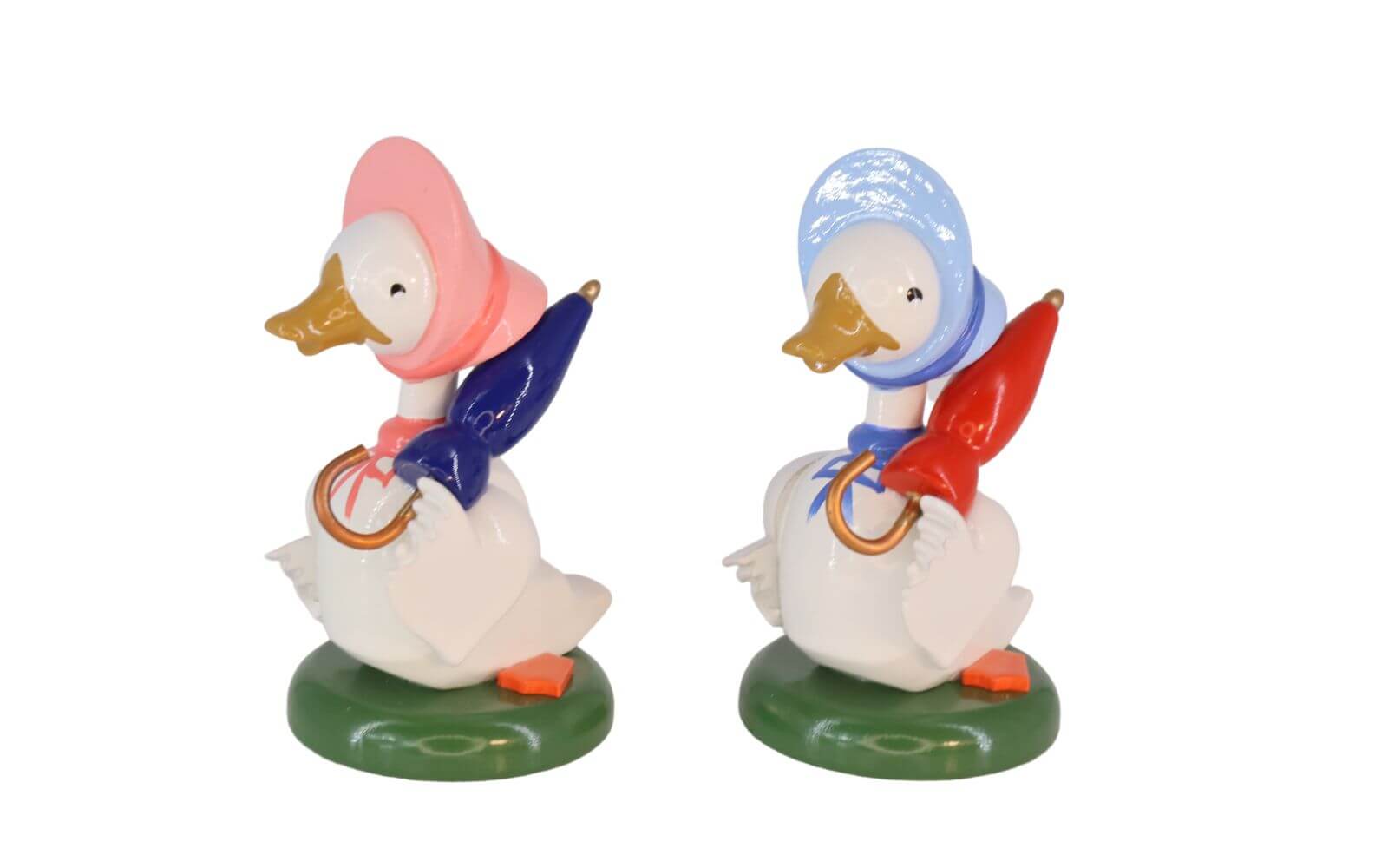 Miniature geese with umbrella, colored by SEIFFEN.COM_1