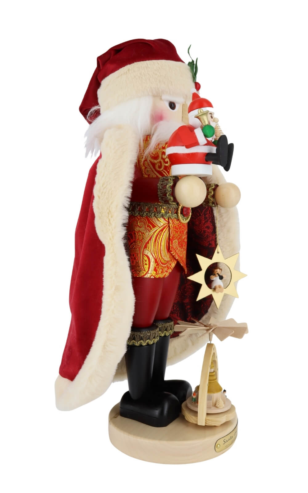 Nutcracker SANTA COMES AROUND – Part 1, 17.7 in / 45 cm by Steinbach_5