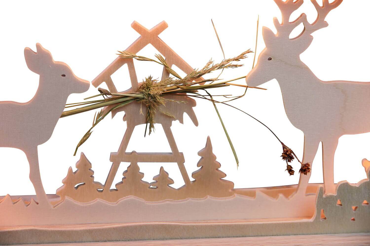 Candle arch with real hay from Weigla_Picture2