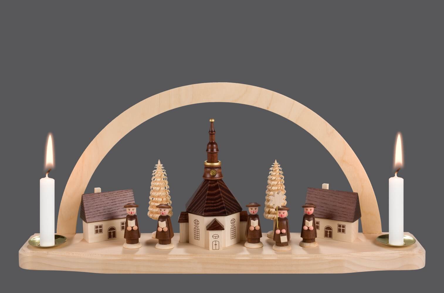 Candle arch Seiffen church for wax candles by SEIFFEN.COM_3