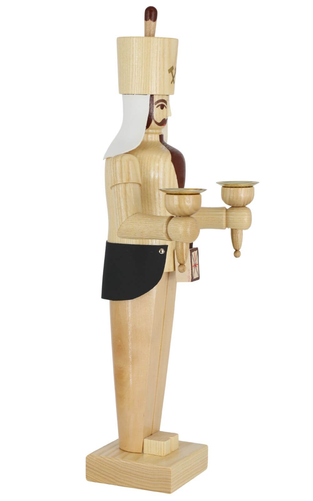 Wooden miner, natural, 38 cm by SEIFFEN.COM_2