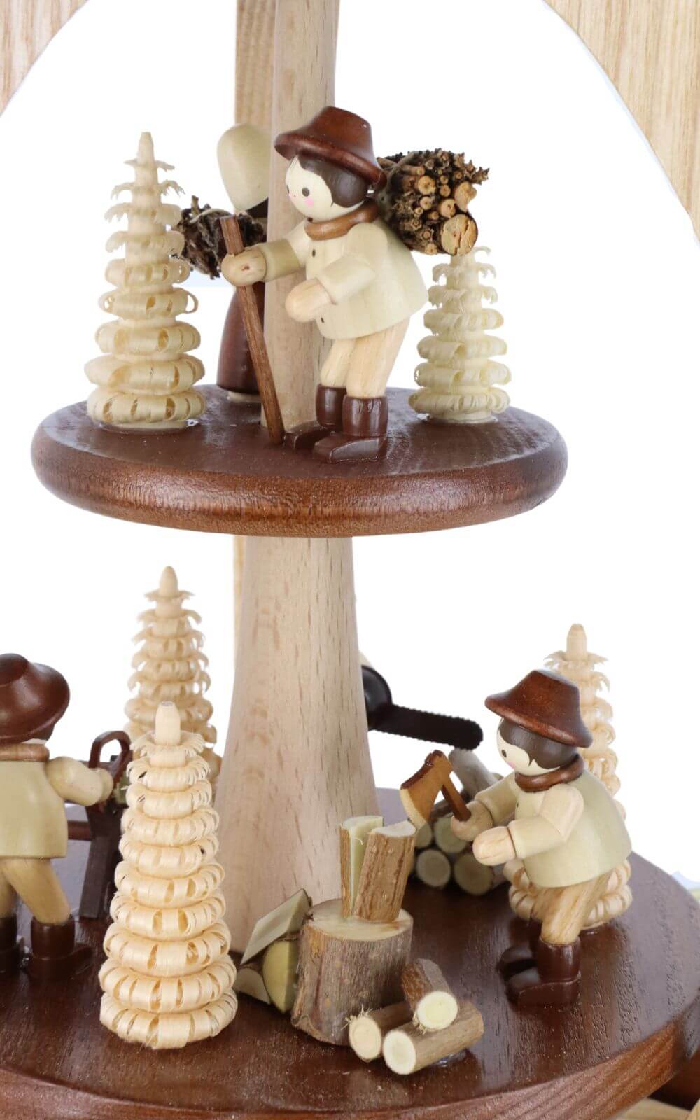 Christmas pyramid forest people double storey by Legler_2