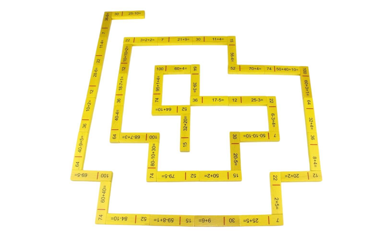 Calculation domino 1 to add and subtract, 40 parts by Ebert GmbH_pic4