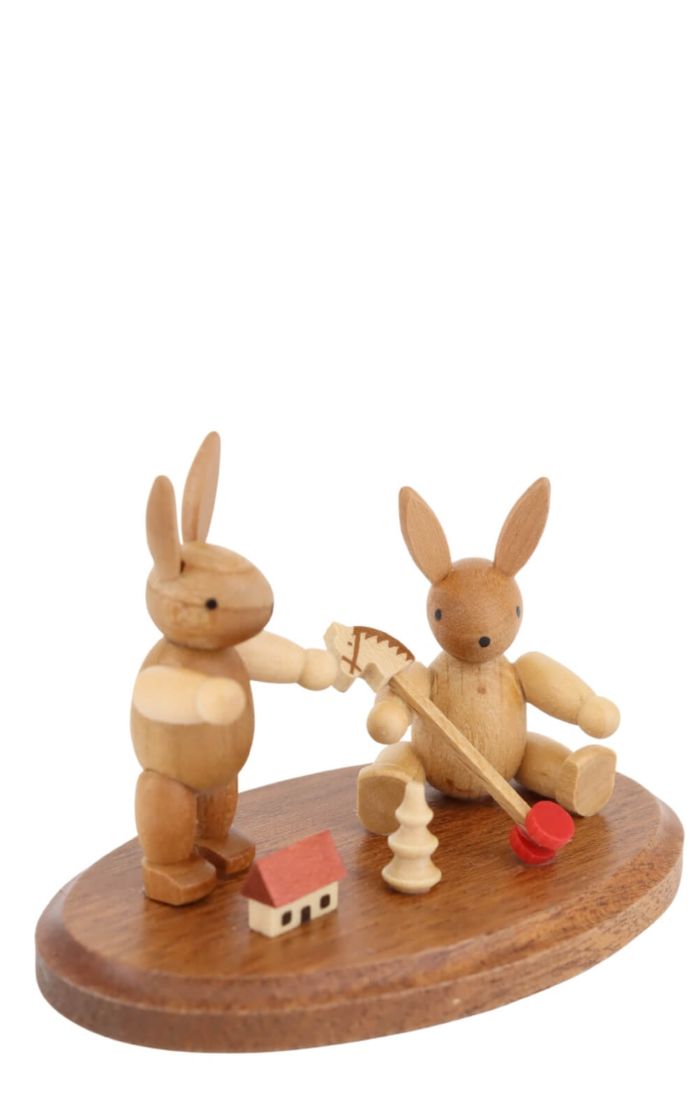 Easter bunnies – children playing, 6 cm / 2,4 inch by Müller Kleinkunst_2