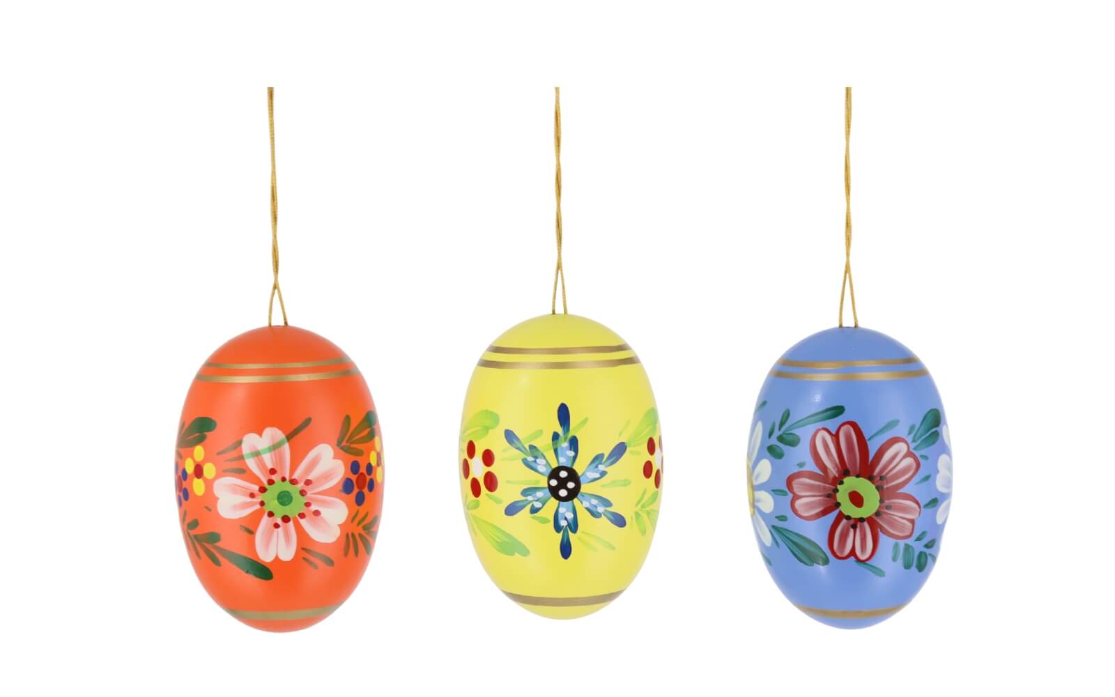 Easter Eggs with flowers, 6 parts_2