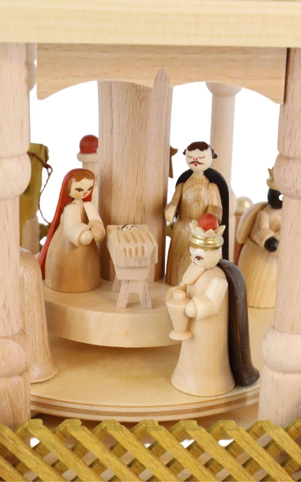 Christmas pyramid Holy Story, 3 - tiered, 40 cm by Richard Glässer_pic2