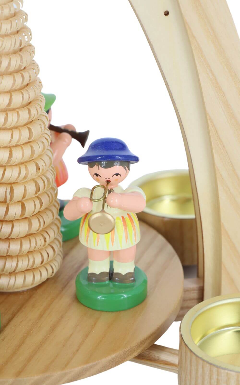 Spring pyramid with 4 instrument children, 27 cm by Figurenland Uhlig GmbH_5