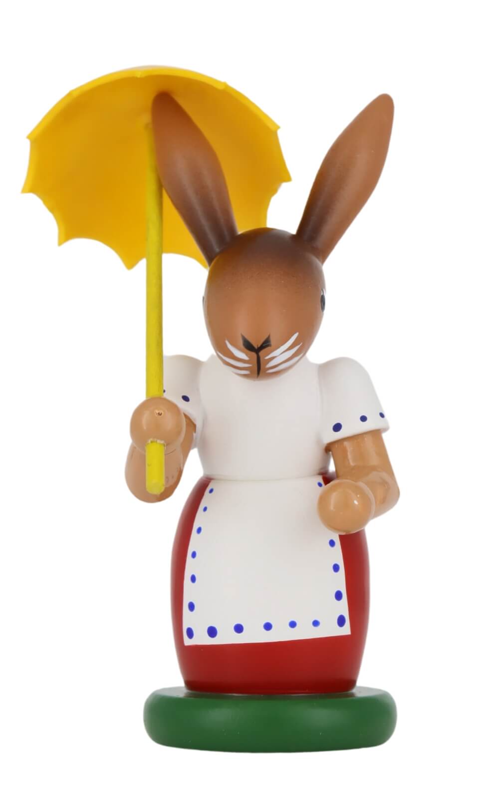 Easter Bunny - Bunny with umbrella, 9 cm, colored by SEIFFEN.COM_1