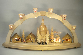 Candle arch Dresden Frauenkirche, 80 cm by Richard Glässer