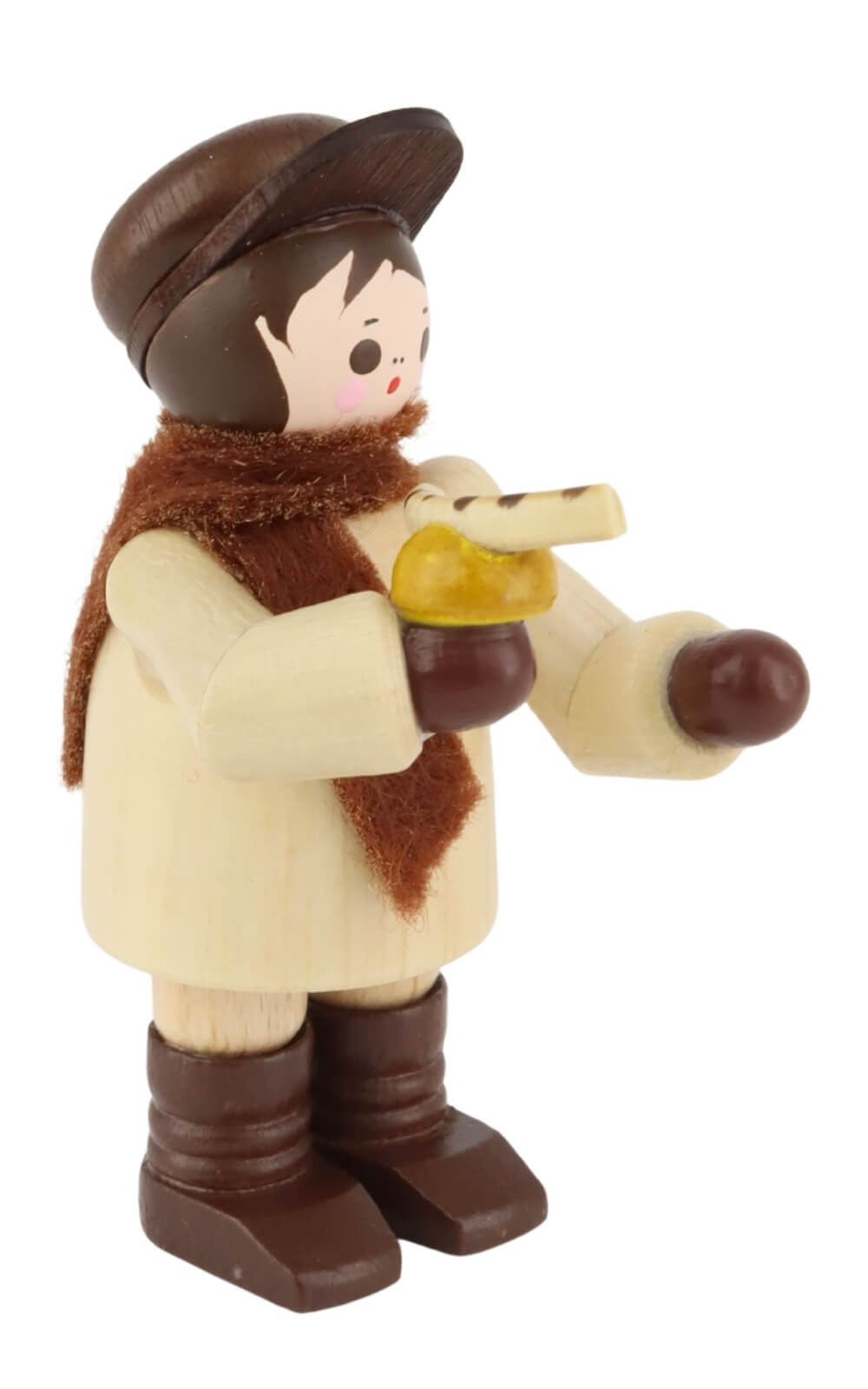 Father with Bratwurst, 6 cm/2.36 in, natural by Romy Thiel_1