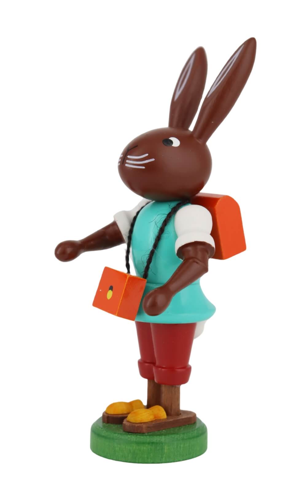 Easter bunny with school bag, 9 cm by Thomas Preißler_2
