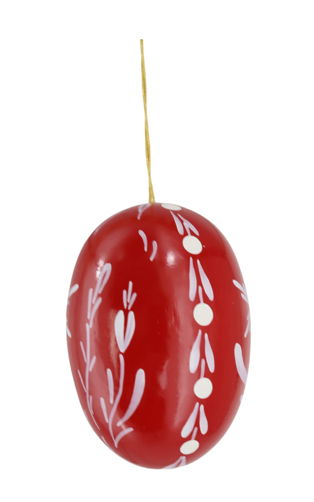 Easter egg dark red with cornflowers by Figurenland Uhlig GmbH_1
