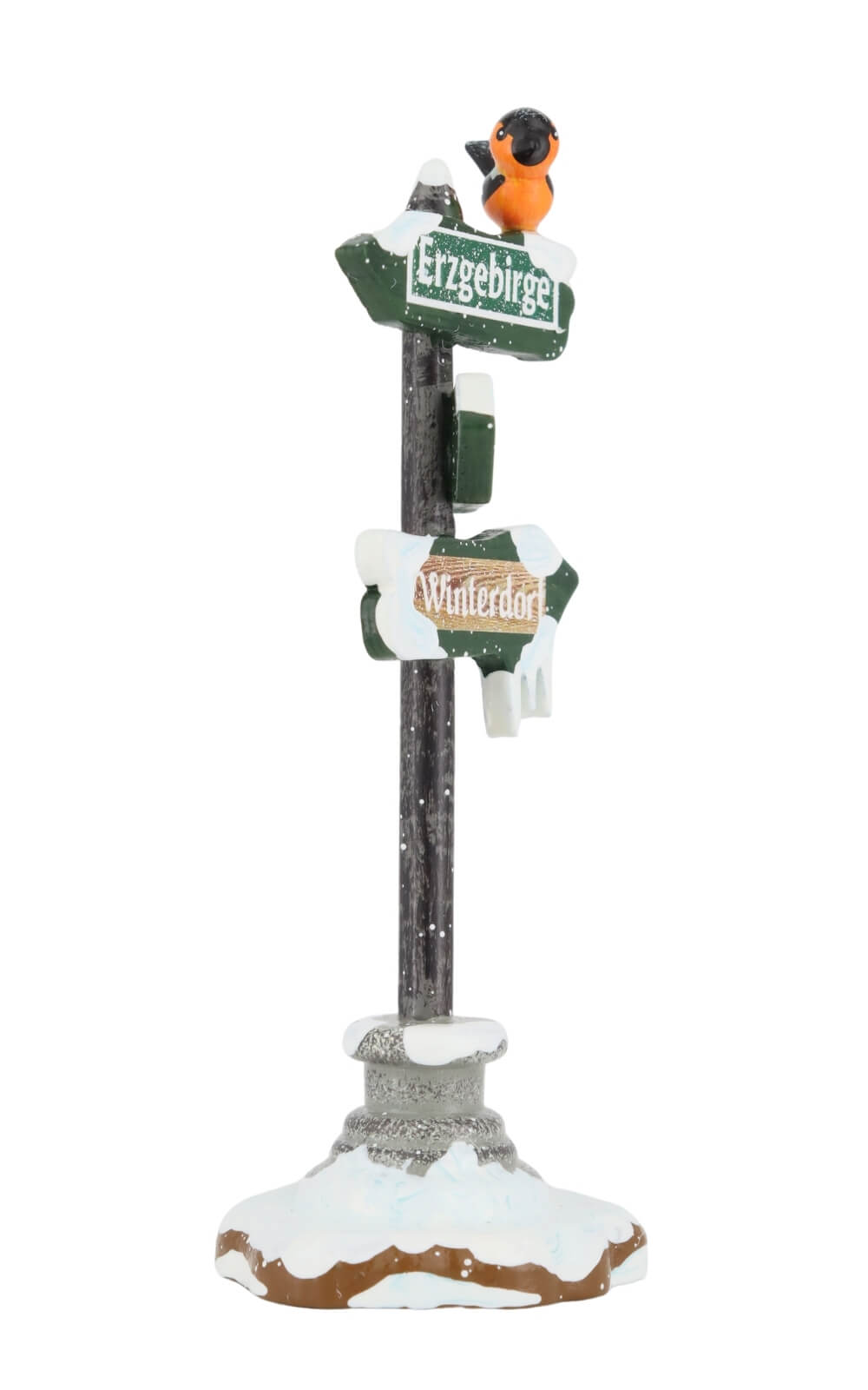 Miniature Winter Child Signpost, 11 cm (4.3 inch) by Hubrig Volkskunst_2