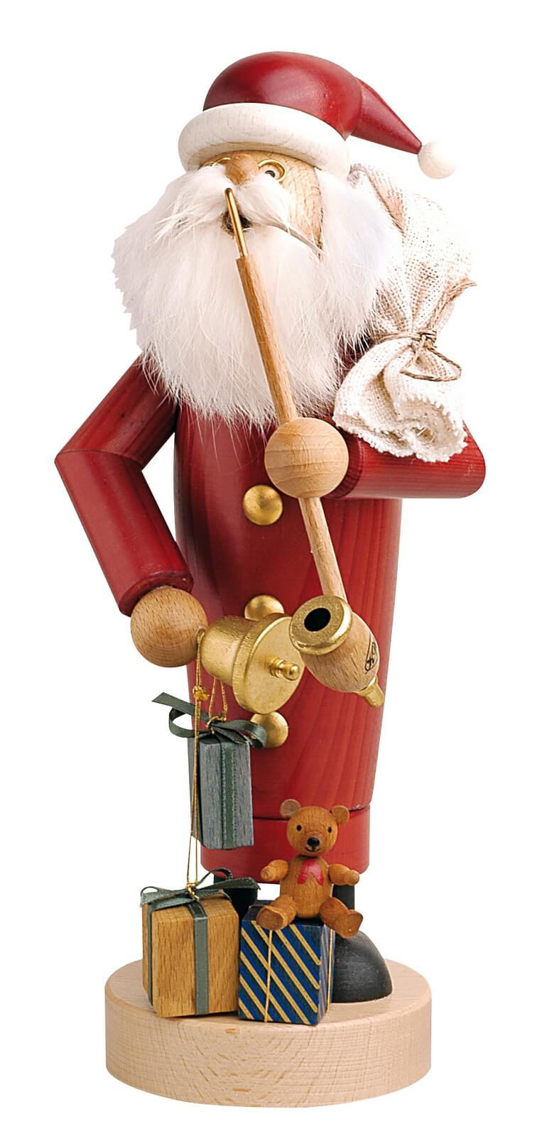 Smoking man Santa Claus, 25 cm by KWO