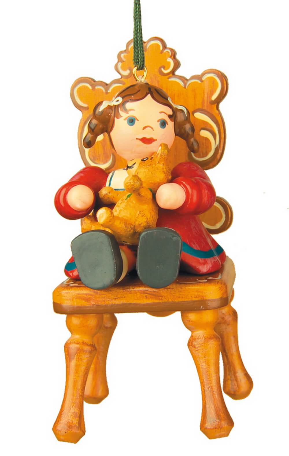 Christmas tree decoration My favourite teddy bear by Hubrig Volkskunst