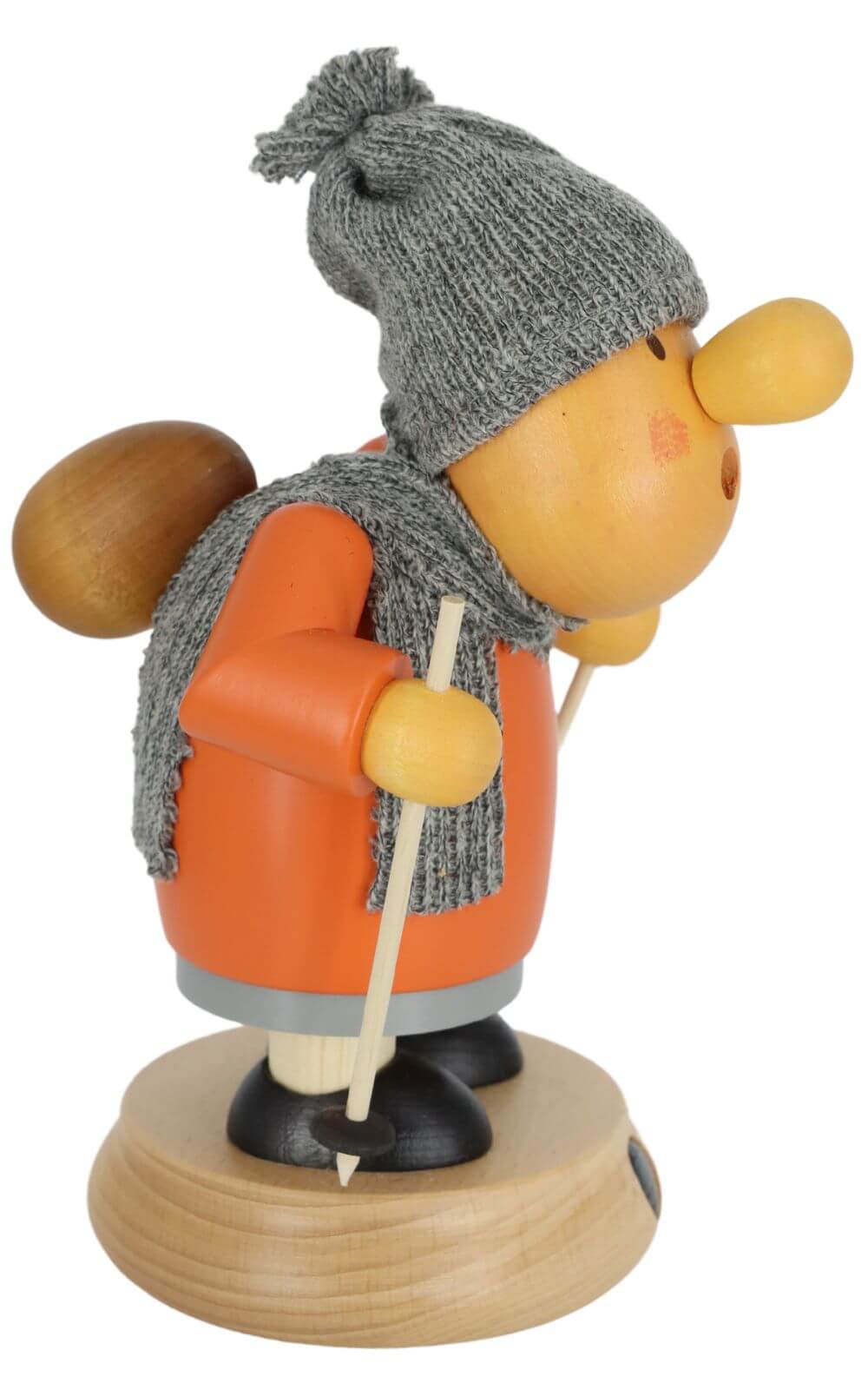 Smoking man Müllerchen® winter hiker by Müller Kleinkunst_2