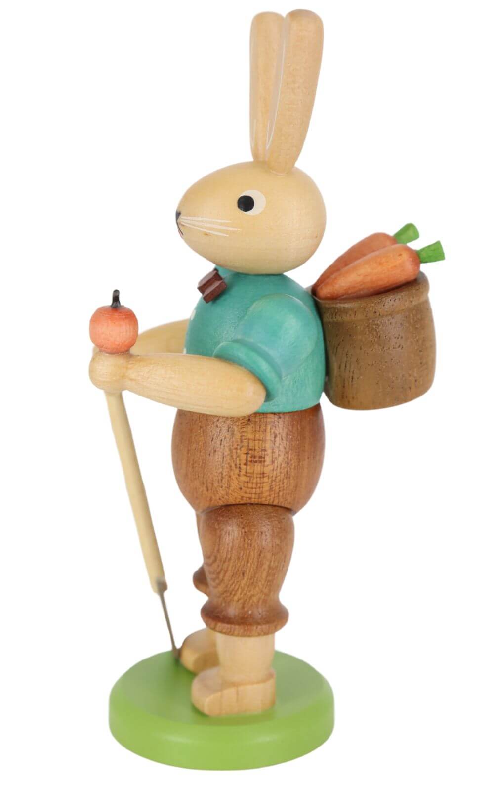 Easter bunny gardener, 11 cm, colored by Müller Kleinkunst_2