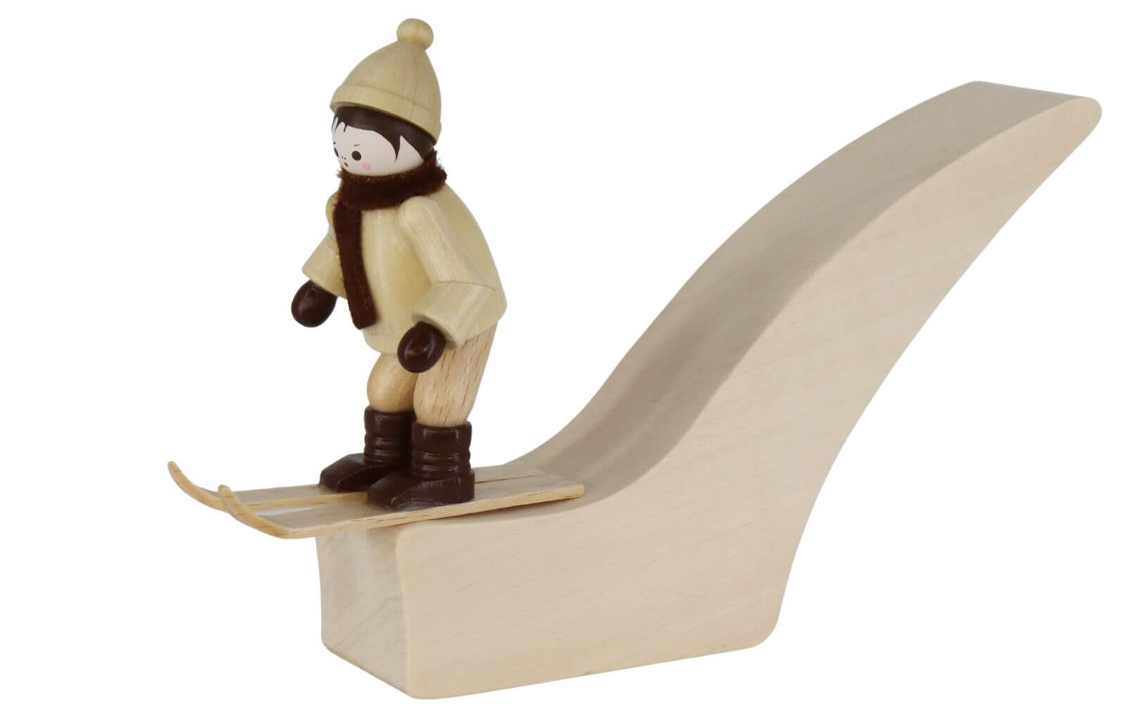 Miniature ski jumping hill with ski jump, nature by Romy Thiel_2