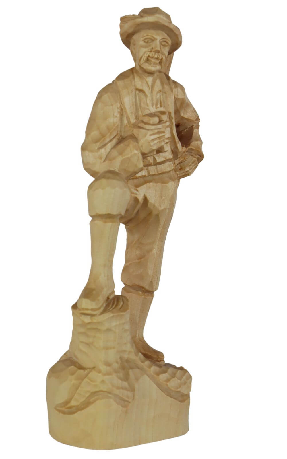 Forester, carved, 20 cm, natural by Schnitzkunst aus dem Erzgebirge_2