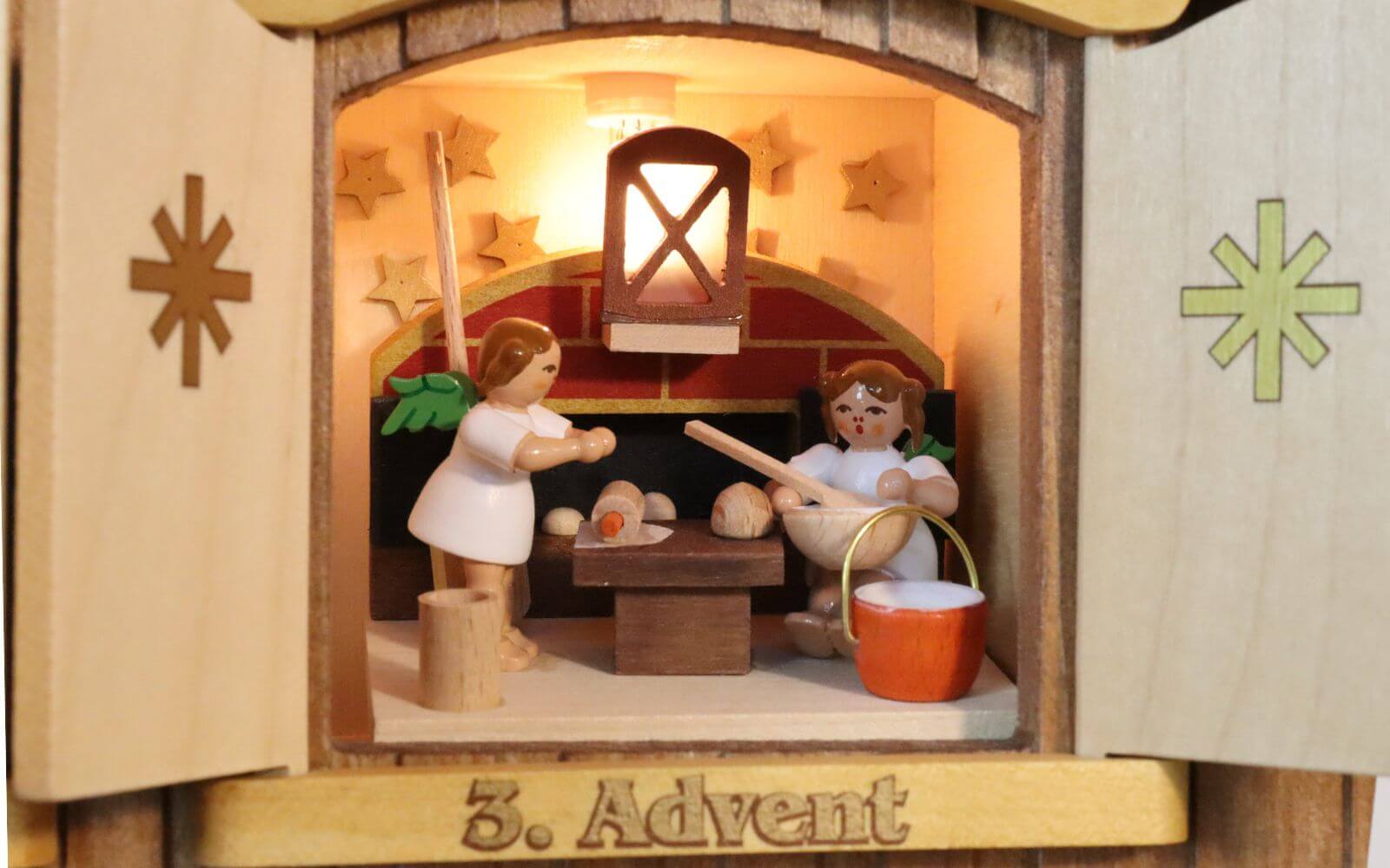 Christmas pyramid, 3 storey advent house with holy story by Richard Glässer_pic6