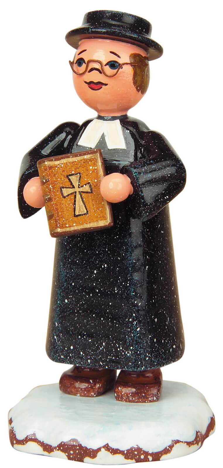 Winter child Mr. Pastor from Hubrig Folk Art