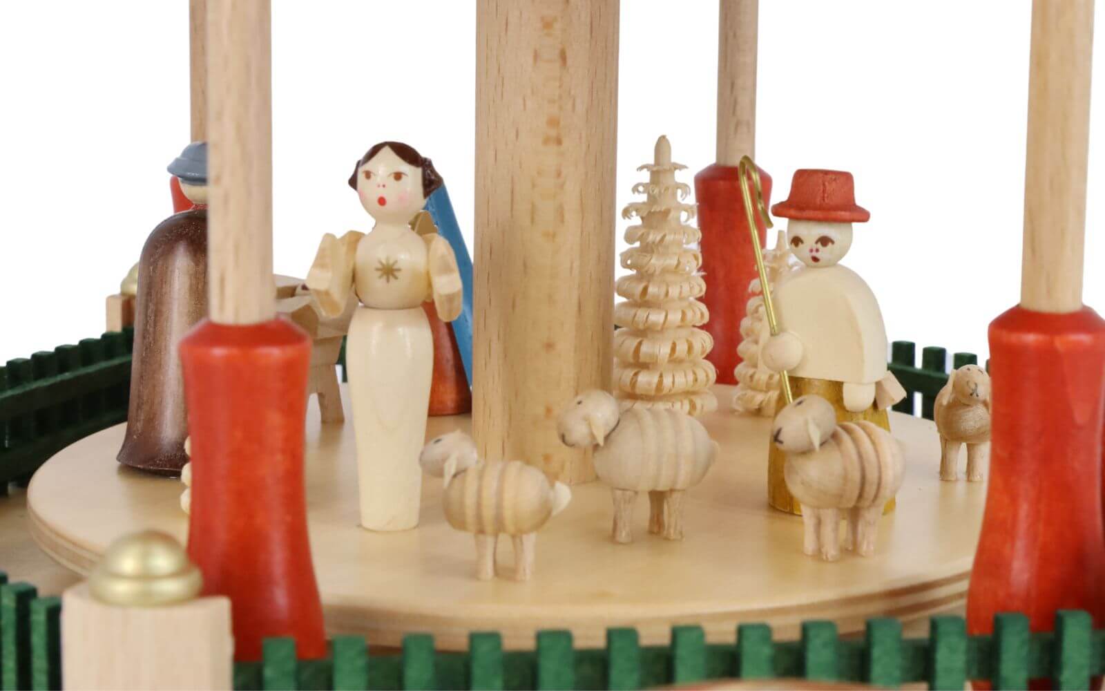 Christmas Pyramid with Holy Family, 3-Tier, 39 cm / 15.3 in by Richard Glässer_3