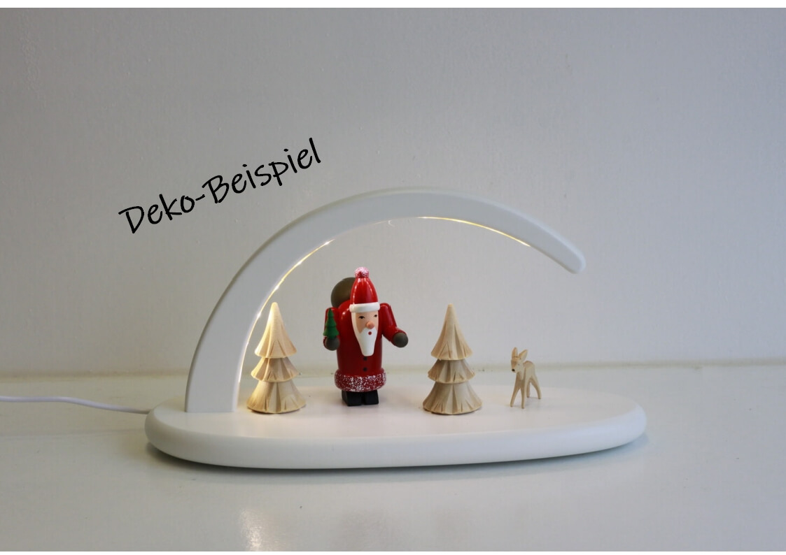 LED candle arch in white without fittings by Seiffener Volkskunst eG_4