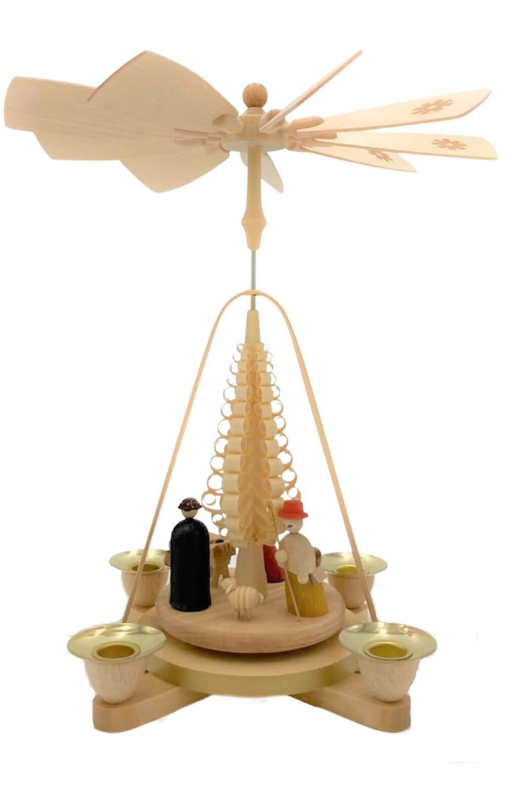 Christmas pyramid Nativity of Christ, 28 cm by Richard Glässer_2