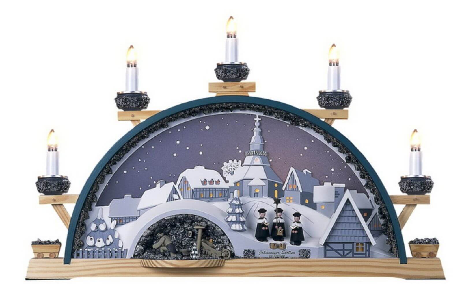 Johanniser candle arch with Kurrende by Klaus Kolbe