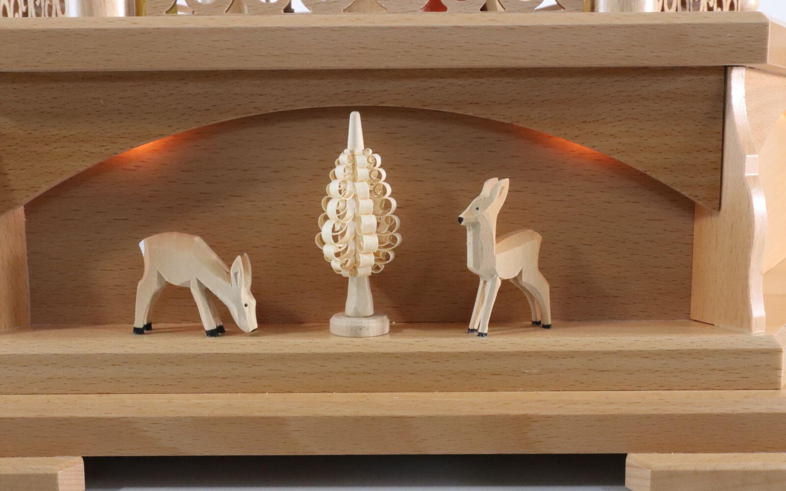 Christmas pyramid with Holy Story, 6 levels, electric by Richard Glässer_3