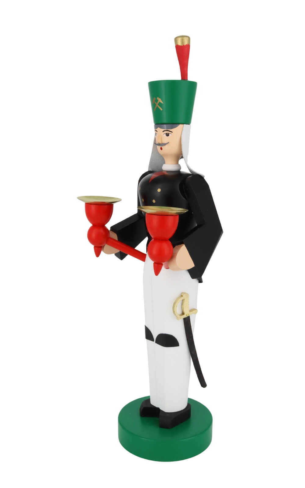 Miner for wax candles, 32 cm, colored by Richard Glässer_2