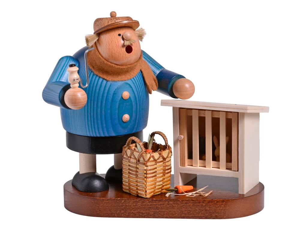 Smoking man bunny breeder, 20 cm by KWO