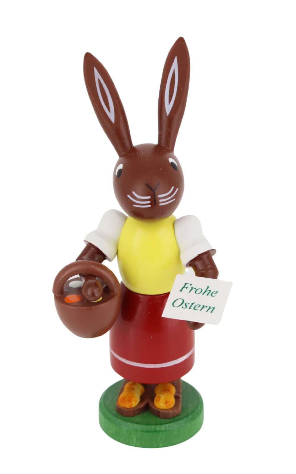 Easter bunny with hand basket, 9 cm by Thomas Preißler_3
