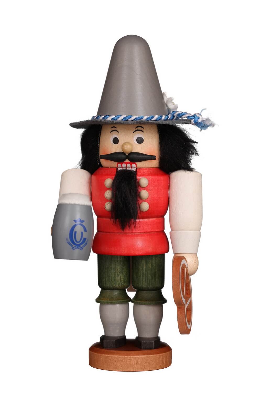 Nutcracker Bavarian, 18 cm, colored by Christian Ulbricht
