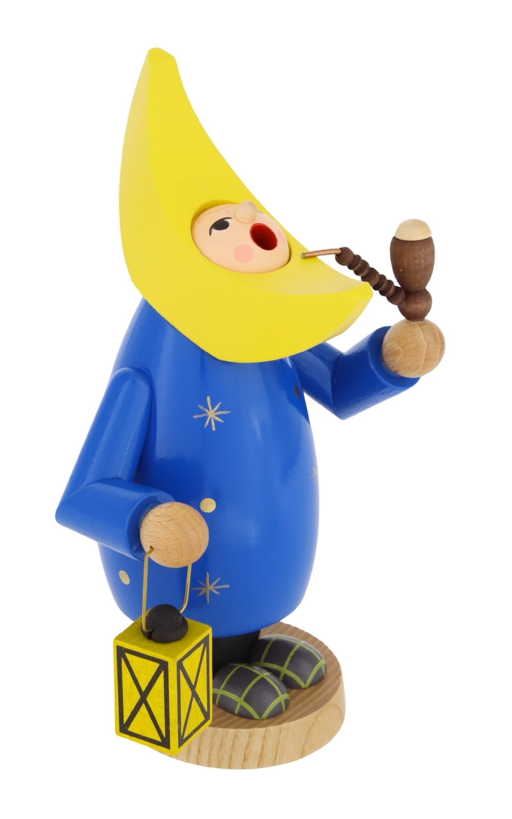 Smoking Man Moon, 18 cm / 7 inch by Richard Glässer_1
