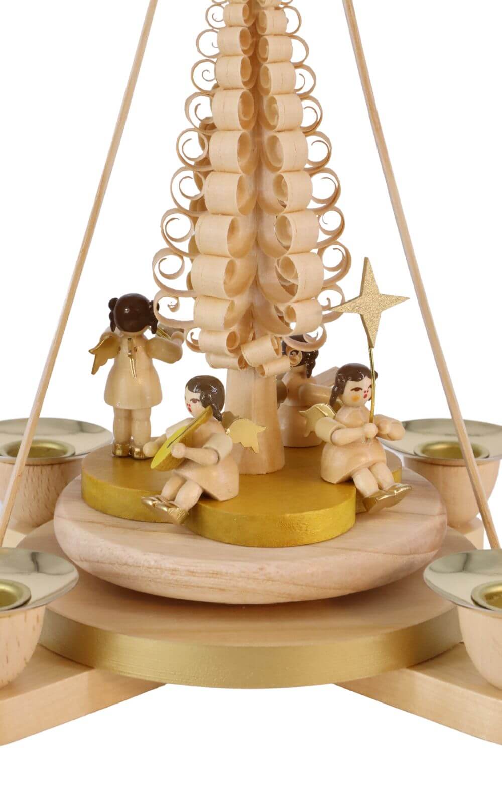 Christmas pyramid with Christmas angel, 28 cm by Richard Glässer_pic2
