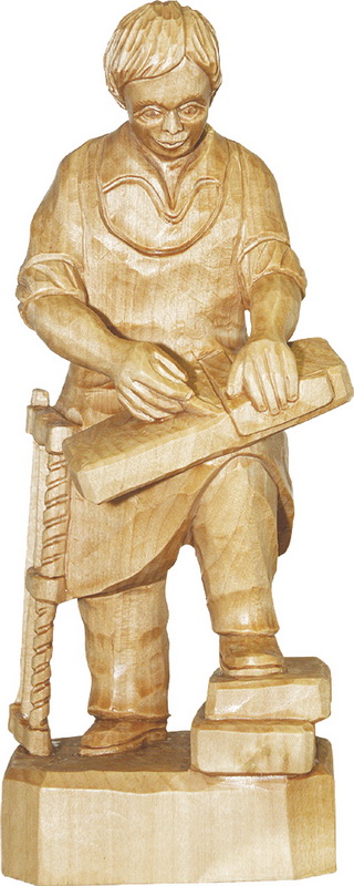 Carpenter, carved by Schnitzkunst aus dem Erzgebirge_Bild1