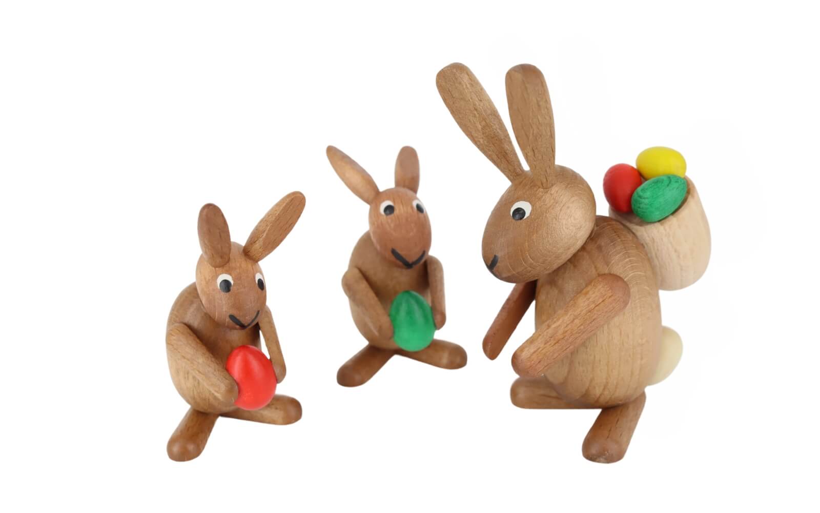 Easter Bunny group, 3-piece, 5-8 cm by Jan Stephani_1