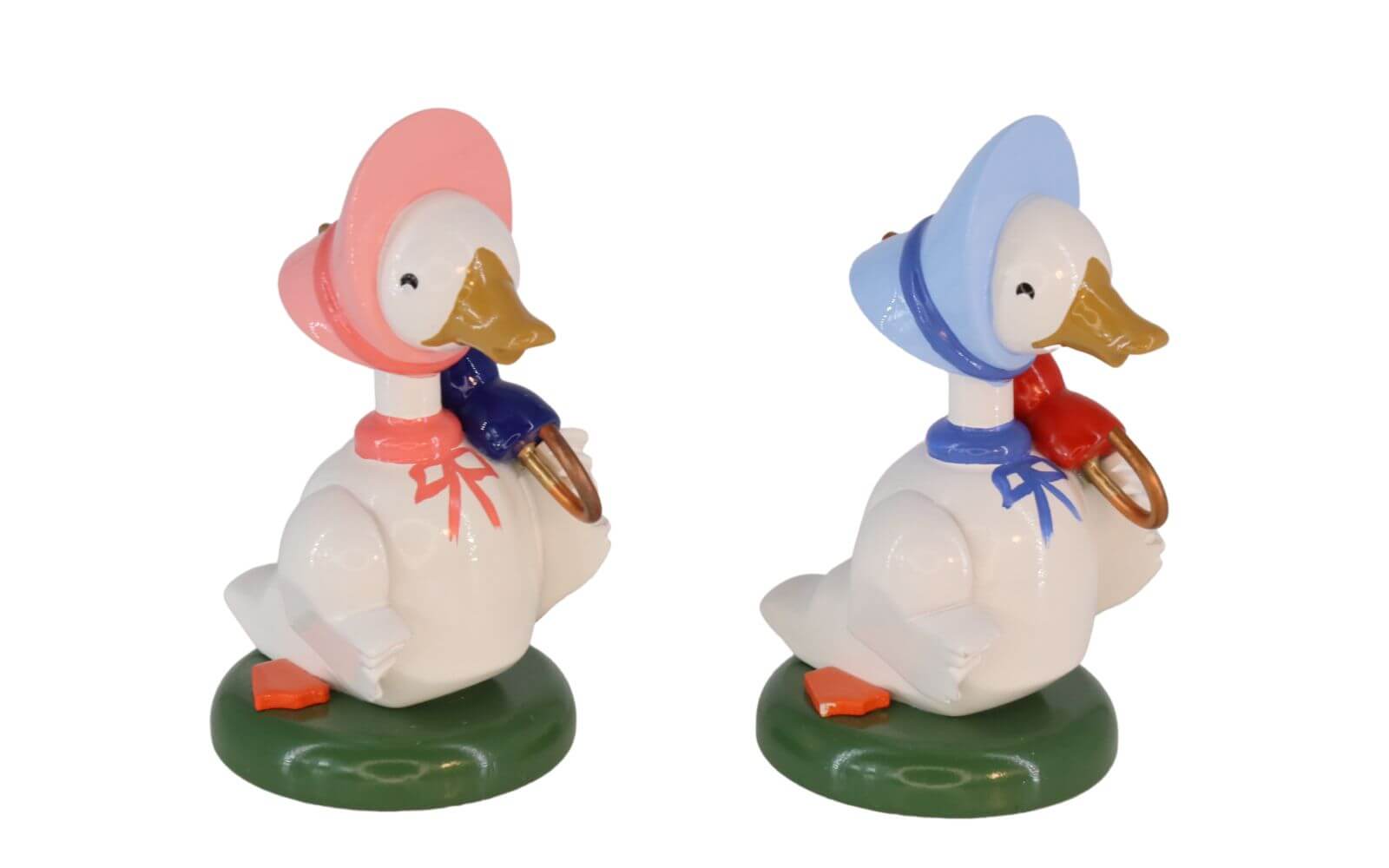 Miniature geese with umbrella, colored by SEIFFEN.COM_2