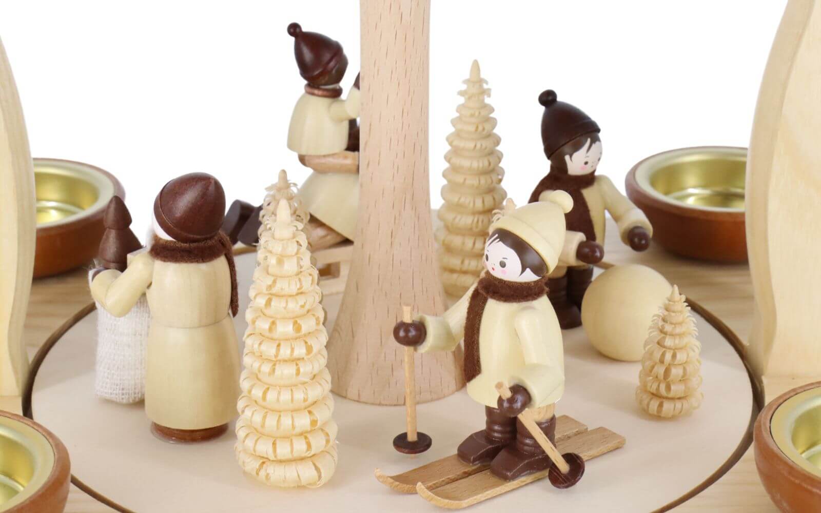 Christmas pyramid winter children 2-tier by Legler_2